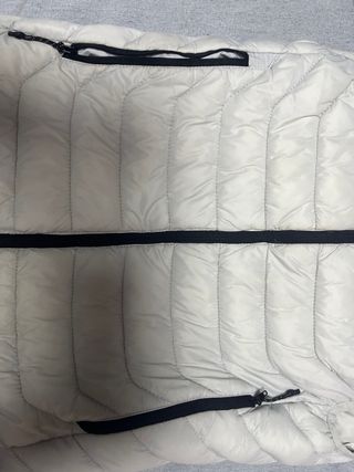 Chaleco acolchado blanco
