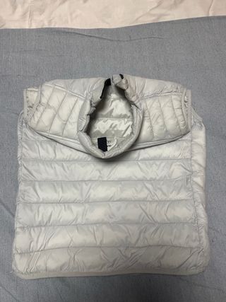 Chaleco acolchado blanco