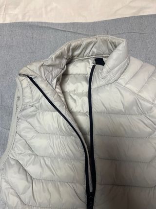 Chaleco acolchado blanco