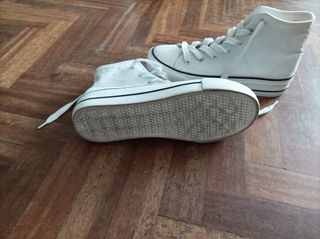 Botines Lefties blancos - talla 36