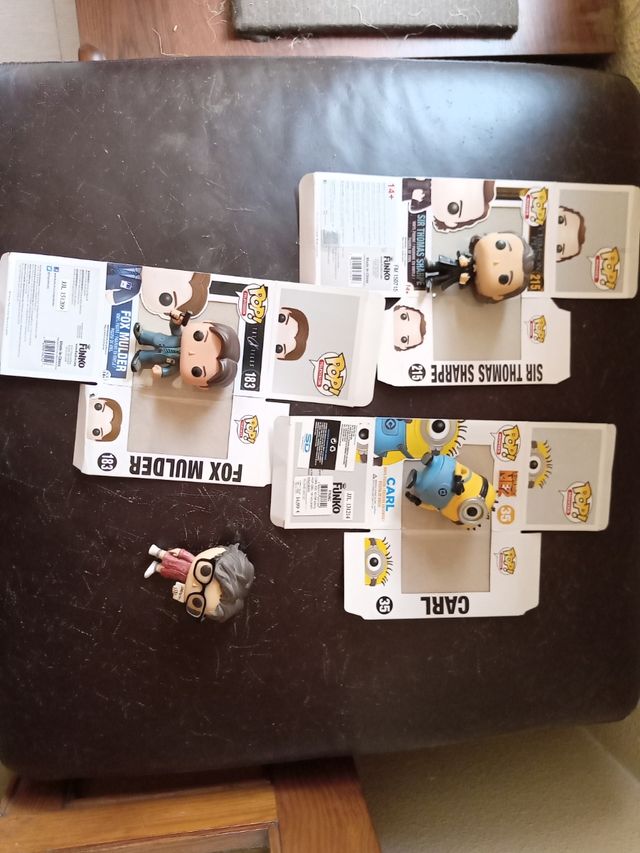 Funko Pop,Fox Mulder,Carl ,VENDIDO THOMAS SHARPE