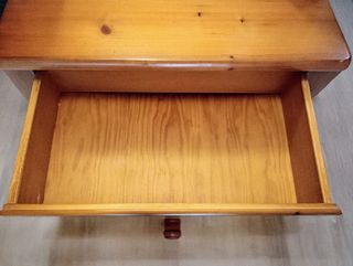 Espejo madera completo con cajón