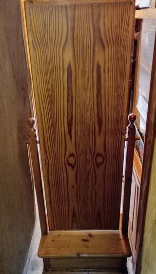 Espejo madera completo con cajón