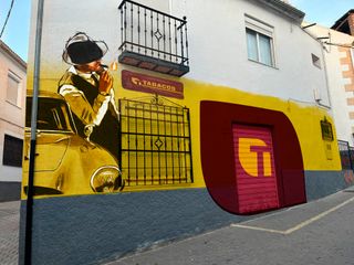 PINTOR Deco Graffiti COMERCIAL escaparate cierre