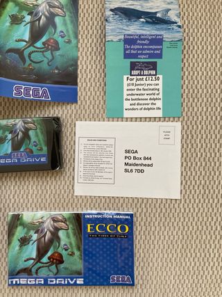 Ecco Tides of Time - Mega Drive