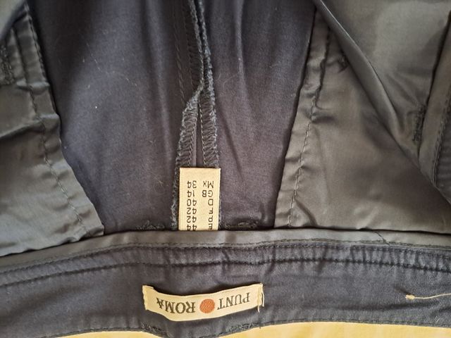 Pantalones Punto Roma - Azul Marino