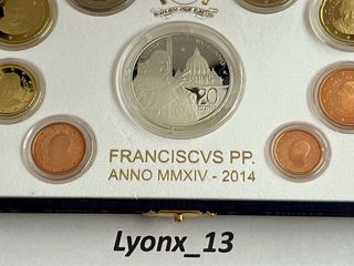 Estuche Proof Vaticano 2014 Papa Francisco