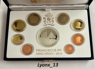 Estuche Proof Vaticano 2014 Papa Francisco