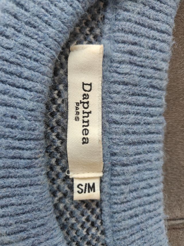 Jersey cebra Daphne - Azul - Talla 4