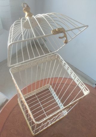 Jaula decorativa vintage