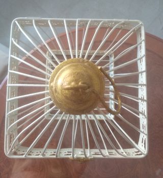 Jaula decorativa vintage