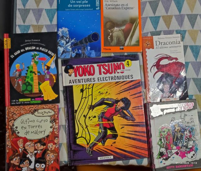 Lote libros infantiles 9-12 años.