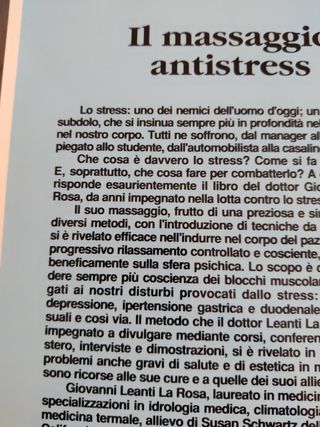 Il massaggio antistress
