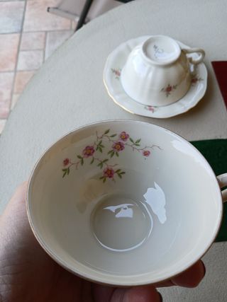 Servizio Tè Bavaria Elfenbein Porzellan Completo