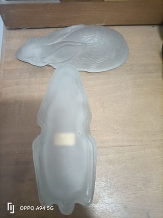 Scatola vintage a forma di coniglio