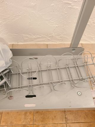 Soporte torre PC + recogecables