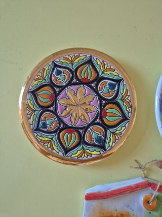 3 Decorazioni Ceramiche Murale