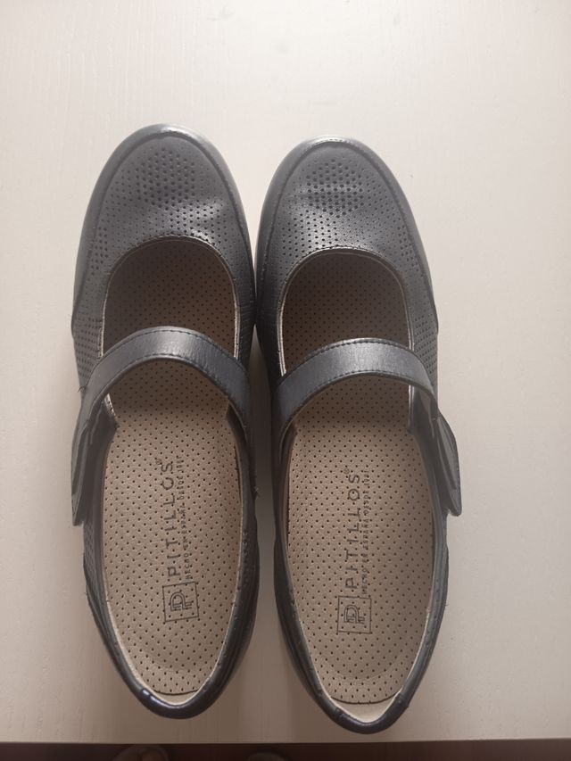 Zapatos Pitillos azul oscuro cómodos