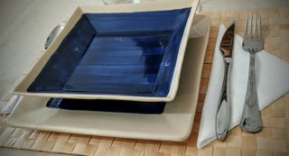 Vajilla cerámica Níjar: 19 piezas