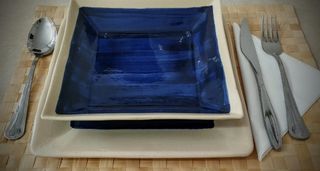 Vajilla cerámica Níjar: 19 piezas