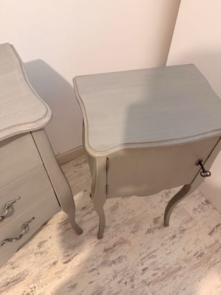 Cómoda+Espejo+Mesillas - Provenzal