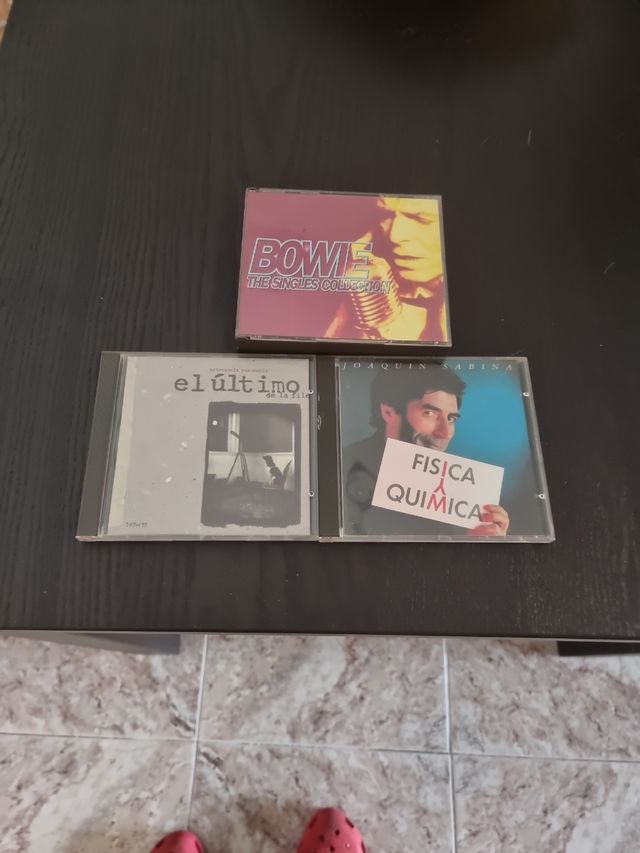 CDs Bowie, Sabina y El Último
