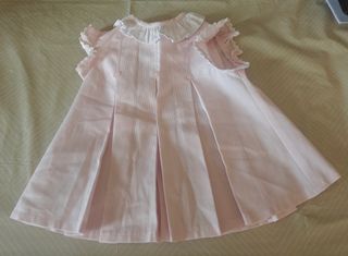 Vestido niña rosa -Doña Carmen