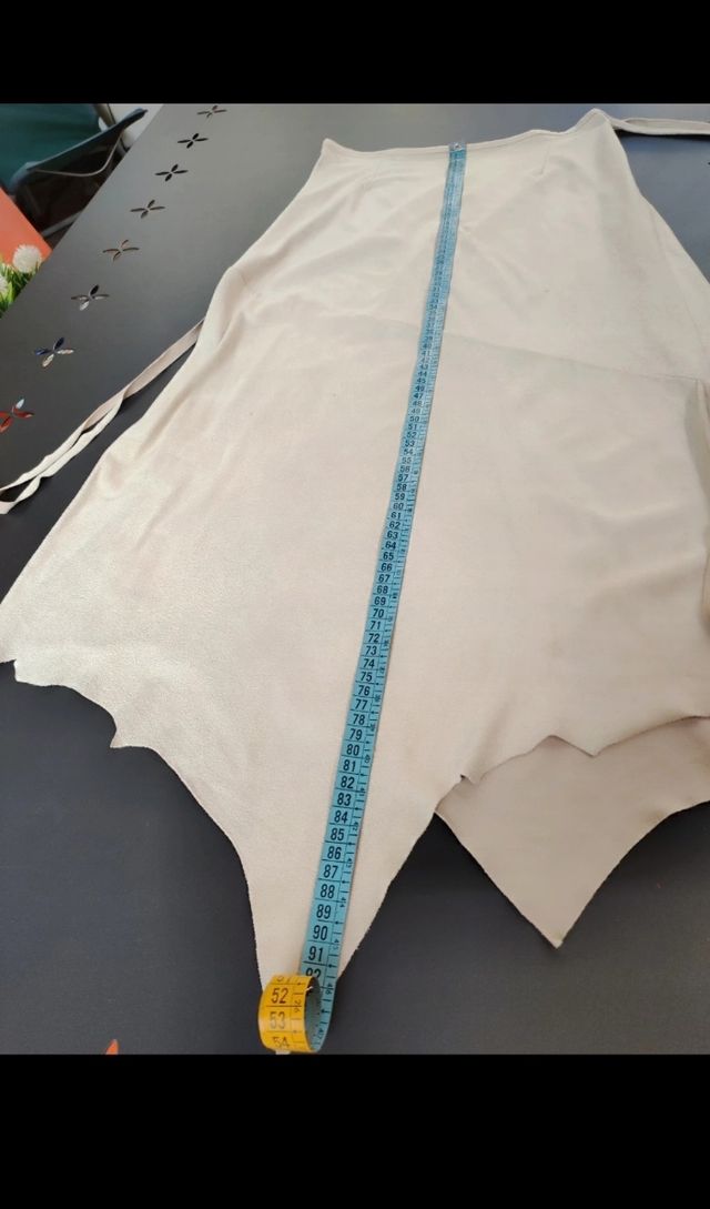 Gonna lunga beige - stile boho