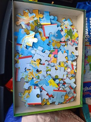 Puzzle Geográfico Mundo 104 peças mais Oferta