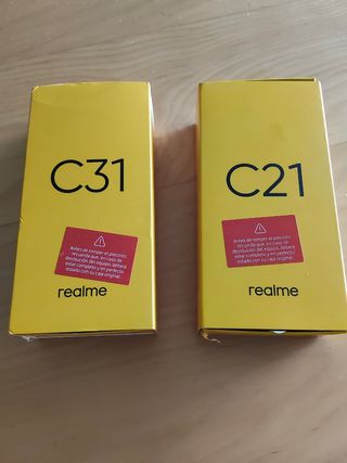 realme C21 & C31 - Teléf. nuevos
