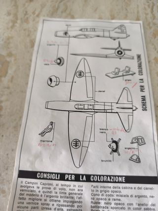 Maqueta Campini Caproni 1/72