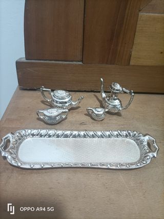 Set teiere vintage miniatura