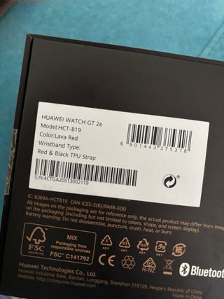 Huawei Watch GT 2e - Smartwatch Negra y Verde