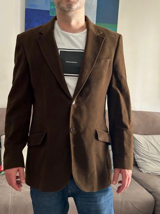 Americana marrón Hackett