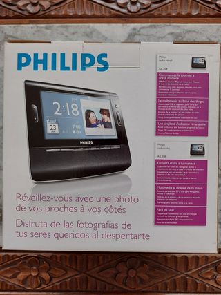 Radio Reloj Philips AJ308 - Despertador