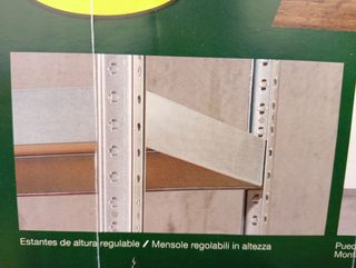 Estantería metálica Parkside 5 baldas