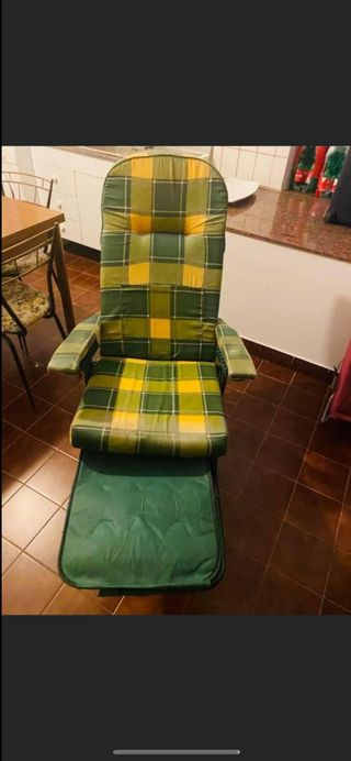 Poltrona da giardino pieghevole o da casa