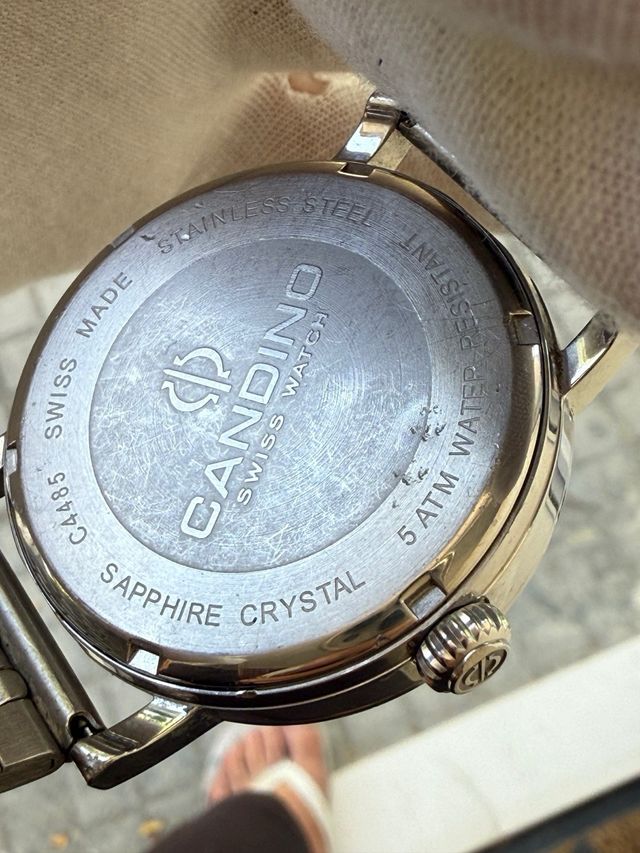 Candino Reloj - Acero - Zafiro