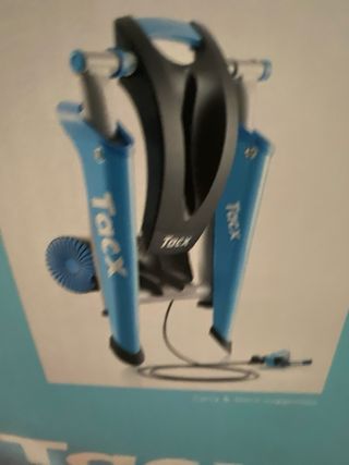 Rodillo Tacx Booster impecable + cubierta para rod