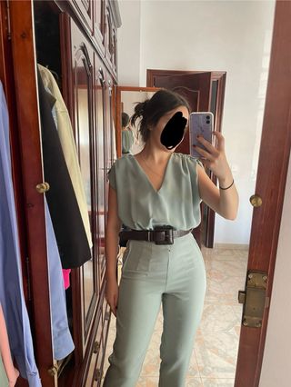 Mono Zara verde - elegante