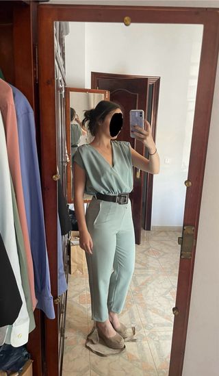 Mono Zara verde - elegante