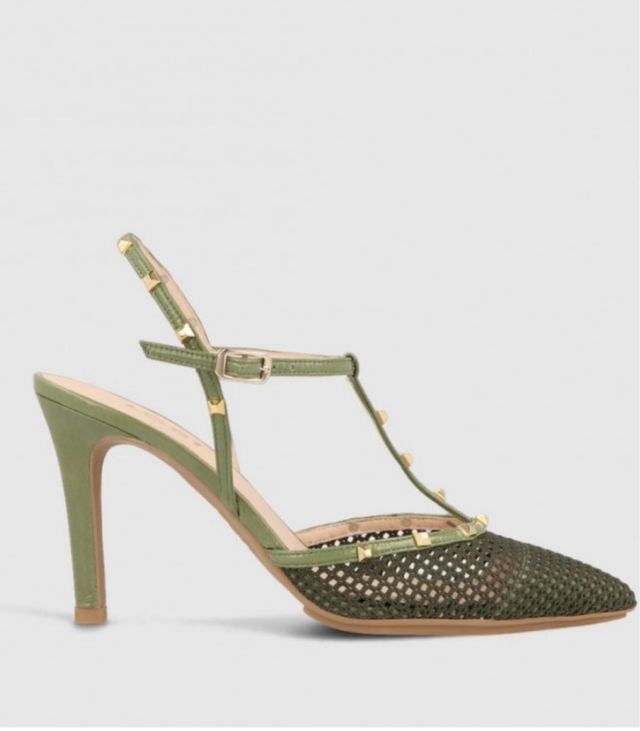 Salones Lodi Revinogo - Verde Oliva 36 y medio/ 37