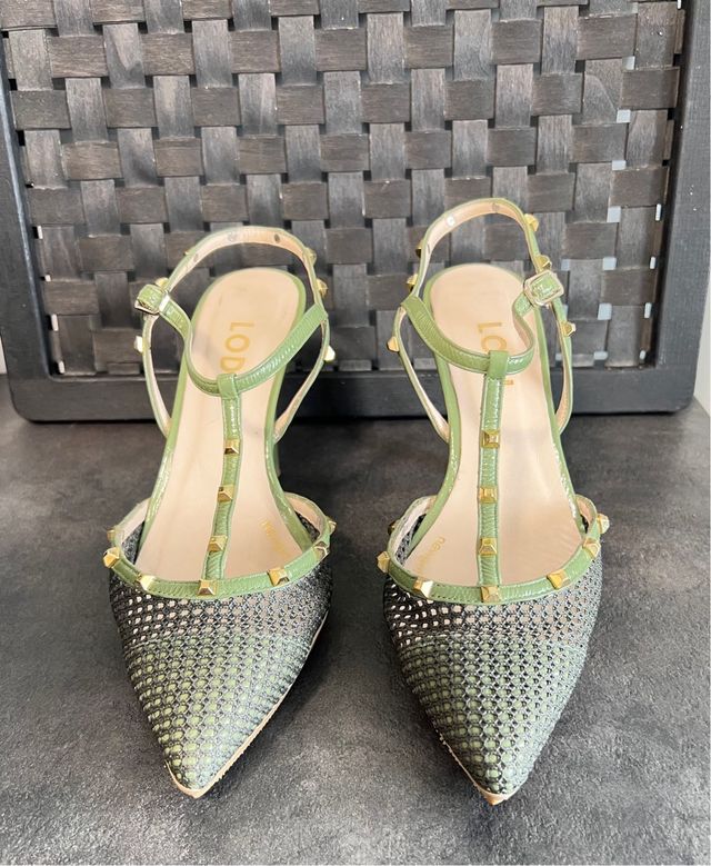 Salones Lodi Revinogo - Verde Oliva 36 y medio/ 37