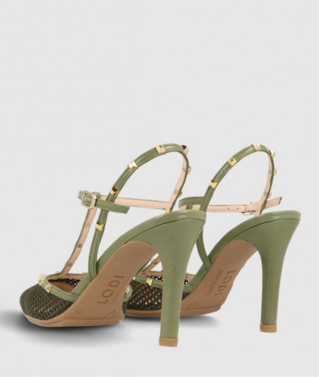 Salones Lodi Revinogo - Verde Oliva 36 y medio/ 37