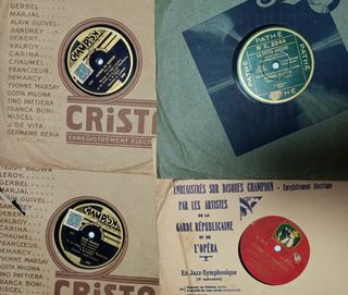 Discos de vinilo antiguos