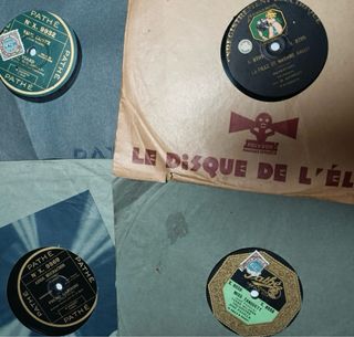 Discos de vinilo antiguos