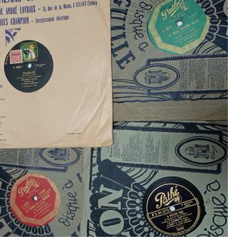 Discos de vinilo antiguos