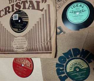 Discos de vinilo antiguos
