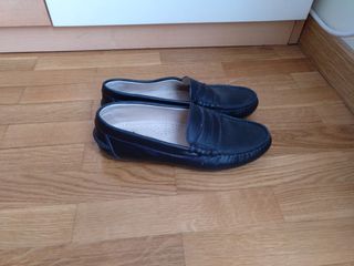 Zapatos niño azul marino talla 37