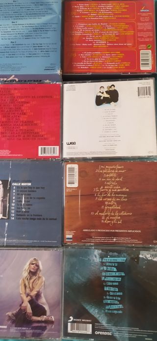 Gran Lote Musical varios géneros : 28CD-2DvDs